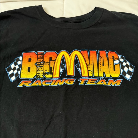 Gildan | Shirts | Vintage Big Mac Racing Mcdonalds Tshirt Unisex 0 ...